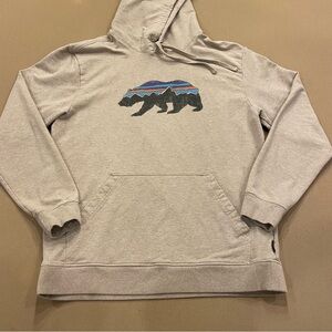Patagonia Men’s Fitz Roy Bear Midweight Hoodie Size Medium